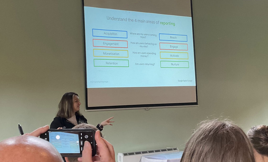 Google Garage York Session 1 - Understanding Google Analytics 4